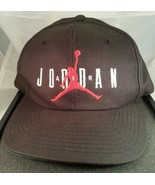 Michael Jordan 23 Vintage Hat 1990s Air Jordan Black Cap Nike Jumpman ad... - £50.33 GBP