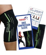 Knee Pain Sleeve Compression Support Arthritis Weight Lifting Small 14.5... - £11.75 GBP