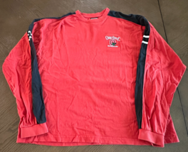 Vtg Ohio State Buckeyes Long Sleeve Shirt Pro Player Embroidered Mens XL - $22.45