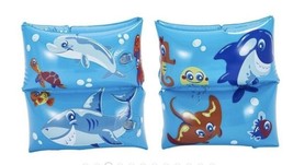 Play Day Blue Swimming Floaties Armbands,  Ages 3-6 - New! - £3.11 GBP