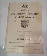 Herter&#39;s Complete Professional Predator Calling Manual fox wolf coyote a... - £7.70 GBP