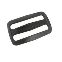 10 Pcs 2 Inch Black Plastic Tri-Glide Slides Button Adjustable Webbing T... - $16.14