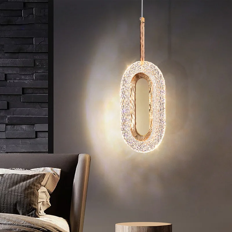 Luxury Butterfly LED Crystal Pendant Lamp AC 110V 220V Acrylic Modern Ce... - $49.97+