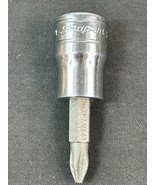SNAP-ON Tools USA POZIDRIV 3/8&quot; Dr FPD22E Chrome # 2 Phillips Screwdrive... - $15.78 CAD