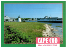 Hyannis Harbor Cape Cod Massachusetts Postcard - £18.24 GBP