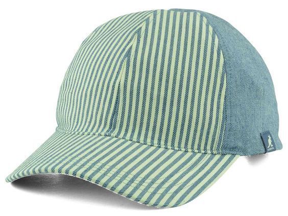 Kangol Prep Stripe Adjustable Strapback Baseball Style Cap Hat