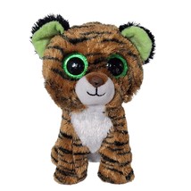 Ty Beanie Boos Tiggy Tiger Big Cat Plush Stuffed Animal 2022 6.25&quot; - £14.78 GBP