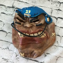 Football Player Rubber Mask Giant Over-Sized Gnarly Detailed Halloween Cosplay - £15.30 GBP