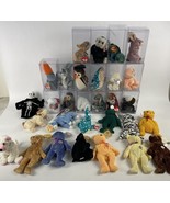 Ty Beanie Babies Plush Toy Collection Assorted Variety Lot of 34 Mixed - £78.62 GBP