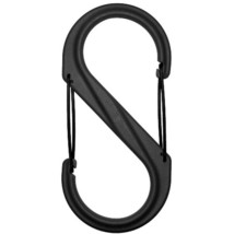 Nite Ize S-Biner Plastic Double Gated Carabiner #10 (Black) - £26.59 GBP