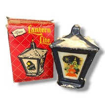 1950&#39;s Penn Wax Works Lantern Lite Christmas Candle Original Box Never L... - £48.41 GBP