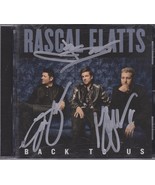 3X Signed RASCAL FLATTS Autographed CD COUNTRY w/ COA BACK TO US 2017 - £78.17 GBP