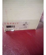 Easy Spirit Open Toe Sandles Navy Blue Bow 6.5 - $6.79