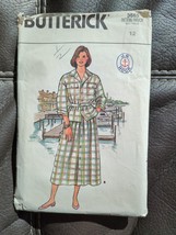 Butterick Pattern - 3665 Ladies Pleated Skirt Button Front Shirt Top Size 12 Cut - £6.82 GBP