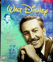 Walt Disney: An Intimate History of the Man and His Magic/CD-ROM/Windows 95 MIB - £9.58 GBP