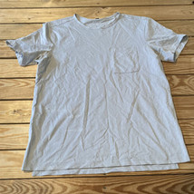 Lululemon Men’s Short Sleeve shirt size L Beige Sf22 - £29.87 GBP