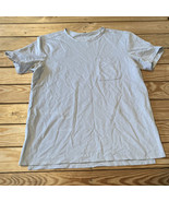 Lululemon Men’s Short Sleeve shirt size L Beige Sf22 - £29.42 GBP