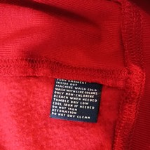 American Living Men's Red Cotton Blend Full Zip Polo Jacket Long Sleeve Size XL image 8