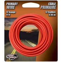 Road Power 55671533 12 Gauge, Red, 11-ft Automotive Copper Wire, 11&#39; - £15.09 GBP