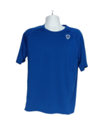Adrenaline Mens Lacrosse Activewear Medium Blue Crew Neck Short Sleeve - €16,15 EUR