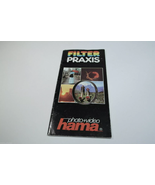Filter Praxis Hama PHOTO+VIDEO fliter and accessories vintage catalog (German) - $11.95