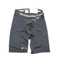 Shock Doctor Shorts Boys L Black 221 Core Compression Pull On Elastic Waist - £20.53 GBP
