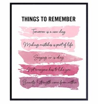 Positive Inspirational Quotes Wall Decor Uplifting Encouragement Gifts for Women - £24.86 GBP