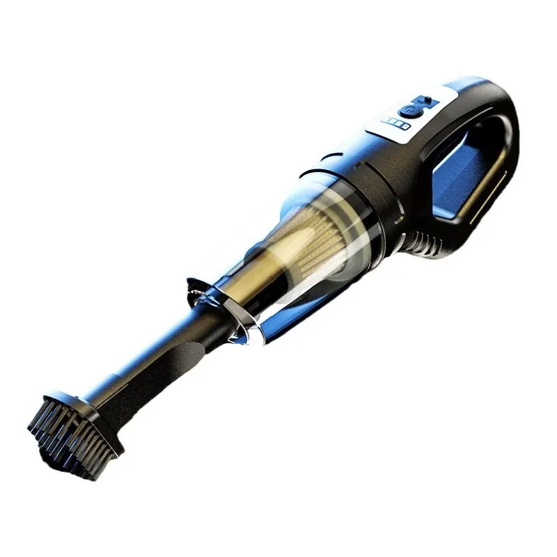 1 Set Car Mounted Vacuum Cleaner Handheld Powerful Suction Rechargeable Car and - £11.98 GBP
