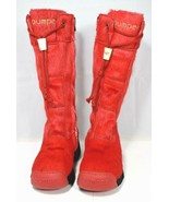 Giugiaro Bumper Red Pony Hair Junior Boots (EU Size 31 / US Size 13) You... - $109.79