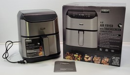 *M) Bella Pro Series 6qt Digital Air Fryer with Touchscreen - Stainless ... - $922.49 MXN