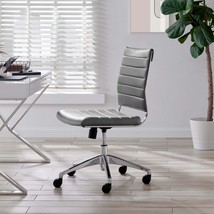 Jive Armless Mid Back Office Chair Gray EEI-1525-GRY - £168.64 GBP
