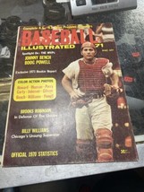 1971 Baseball Illustrated magazine Johnny Bench, Cincinnati Reds Boog Po... - £13.33 GBP