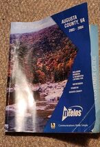 Augusta County Virginia Telephone Book 2003-2004 Phone Ntelos Staunton W... - $14.99