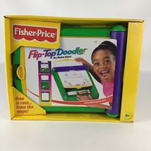 Fisher Price Flip Top Doodler Dry Marker Board Draw In Color Erase Vintage New - £27.05 GBP