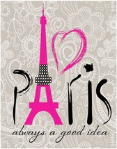 Art Deco Paris Is Always A Good Idea Fine Art Print - 11X14 Unframed Wall Art - $32.99