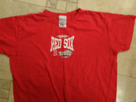 Red Boston Red Sox Mlb Lady Slugger T Shirt Womens L Free Us Shipping - £13.14 GBP
