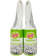 2 Pack Lint Roller Scotch-Brite Designs Pet Hair 48 Sheets Each  - $5.95