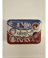 Channel Craft Jumbo Jacks Tin 10 Classic Metal Jacks Made in USA Vintage... - $14.84
