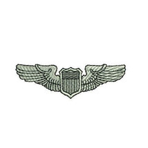 Air Force Pilot Wings US Aviator Badge Embroidered Polo Shirt - $29.95+