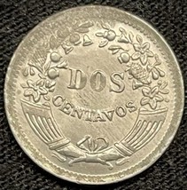 1866 YB Silver Peru 1/5 Sol Seated Liberty Coin Lima Mint - $11.88