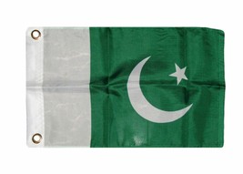 12X18 12&quot;X18&quot; Country Of Pakistan Boat Motorcycle Flag Grommets - £11.18 GBP