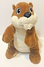 Jaag Plush Beaver Brown and White 11&quot; PA10864CN Excellent Condition - £11.65 GBP