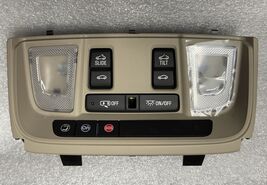 Acadia overhead console switch and light assembly. OnStar sunroof. Shale... - $17.00