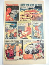 1980 Ad The Human Torch A Hot Time in the Old Town Hostess Cup Cakes - £6.28 GBP