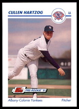 1991 Line Drive AA #7 Cullen Hartzog Albany-Colonie Yankees - £1.54 GBP