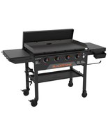 Blackstone 36 Inch Omnivore Griddle W/ Hard Cover and Extendable Side Shelf - $369.00
