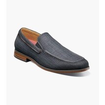 Stacy Adams Ridgely Moc Toe Slip On Casual Shoes Charcoal 25758-013 image 8