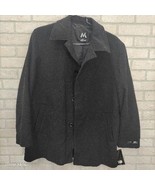 NWT Wool Cashmere Blend Overcoat Coat Jacket  Women&#39;s XL Black  - £35.04 GBP