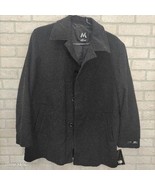 NWT Wool Cashmere Blend Overcoat Coat Jacket  Women&#39;s XL Black  - £33.24 GBP