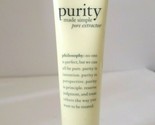2.5 Oz  Philosophy Purity Made Simple Pore Extractor Exfoliating Clay Mask - £9.46 GBP
